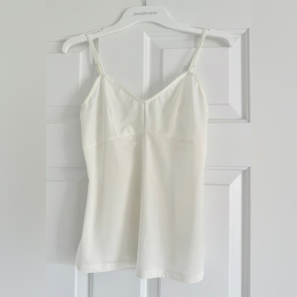 Zimmerman White Women's Slip Top